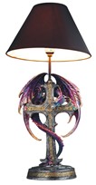 View Purple/Blue Dragon Lamp