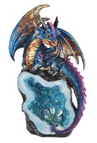 View Blue Dragon with Crystal