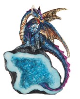 View Blue Dragon with Crystal