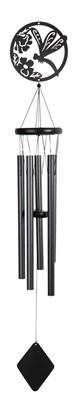 40" Dragonfly Silhouette Chime | GSC Imports