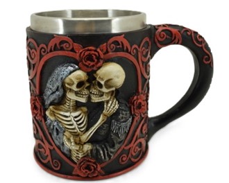 Skull Couple Mug | GSC Imports