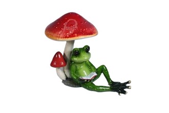 Frog with Mushroom | GSC Imports