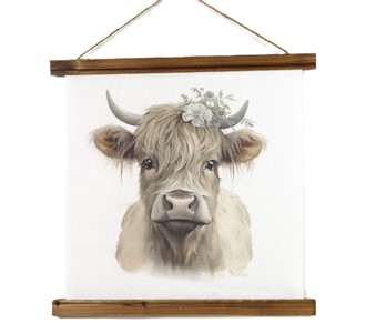 Highland Cow Wall Plaque | GSC Imports