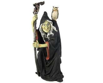 Witch with Cane & Owl | GSC Imports