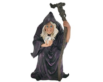 Witch with Cane & Crystal | GSC Imports