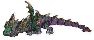 Dragon/3D GN/PP Lying 7" wide | GSC Imports