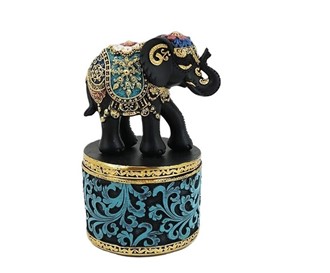 Thai Elephant Trinket Box | GSC Imports