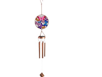 Butterfly Solar Light Wind Chime | GSC Imports