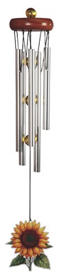 WoodTop Sunflower Windchime | GSC Import