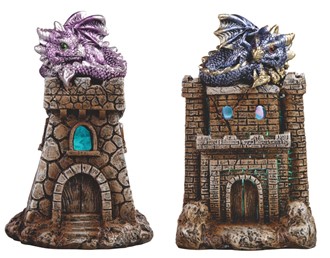 LED Dragon Purple/Blue on Castle Set| GSC Import