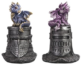 Dragons on Knight Helmet Set| GSC Import