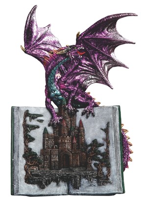 Dragon Purple with Book Castle| GSC Import