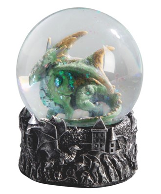 Snow Globe Green Dragon Castle Base| GSC Import