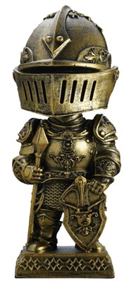 Gold Knight Bobble Head 5"H | GSC Import