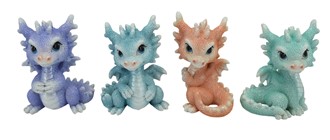 Colorful Dragon 4 Piece Set  | GSC Imports