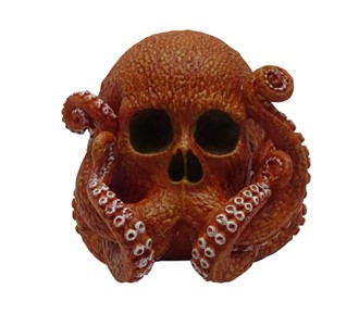 Orange Octopus Skull | GSC Import