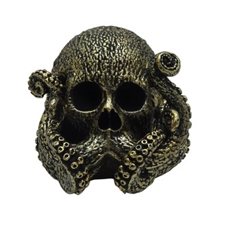 Gold Octopus Skull | GSC Import
