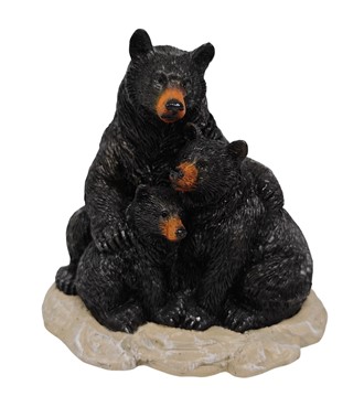 Black Bear with Cubs | GSC Imports