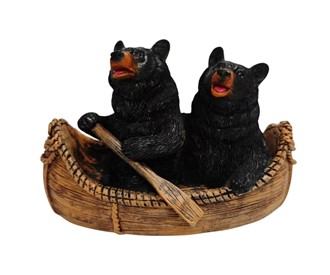 Black Bears Rowing Canoe | GSC Imports
