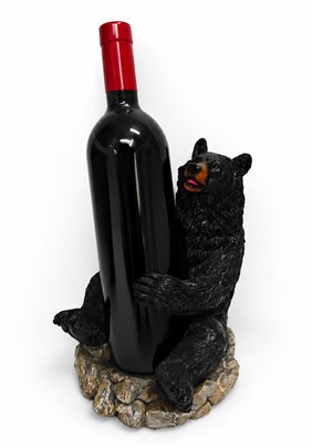 Black Bear Wine Holder| GSC Imports