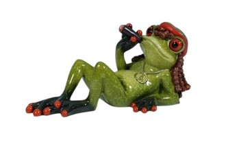 Frog Hippie Smoking | GSC Import