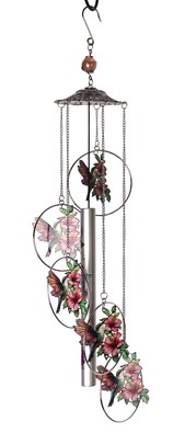 5-Ring Hummingbird Wind Chime | GSC Import
