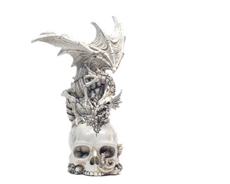 Dragon on Skull