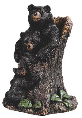 Black Bear with Cubs