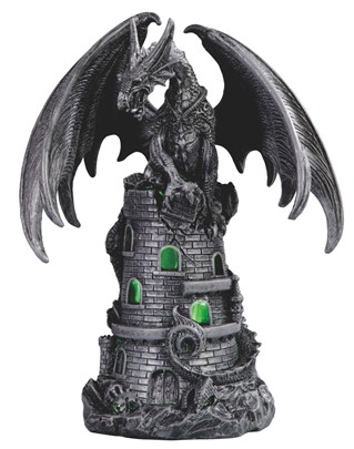 Dragon Black Guarding Castle LED