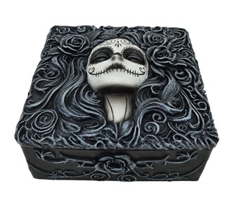 Sugar Skull Trinket Box
