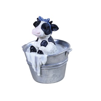 Cow with Bow Bath