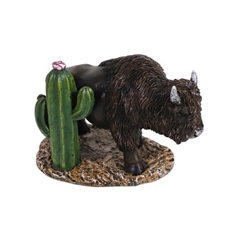 Buffalo with Cactus