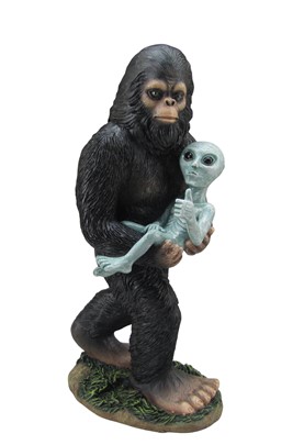 Bigfoot Carrying Alien