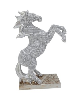 Horse Silver Beaded