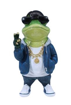 Hip-Hop Cool Peace Frog