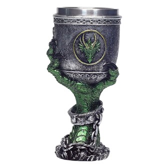 Dragon Goblet Green Claw