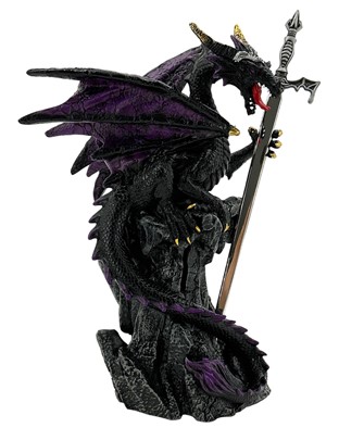 Dragon Purple/Black with Sword
