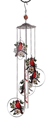 5-Ring Cardinal Wind Chime