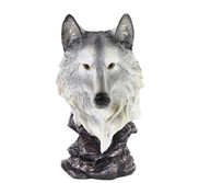 View Wolf Head-Bust