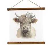 View Highland Cow Wall Plaque