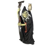 View Witch with Cane & Owl