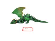 View Dragon/3D BL/GN Sleeping 7" wide