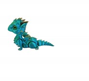 View Dragon/3D BL/GN Sitting 5.75" wide