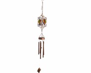 View Air Balloon Solar Light Wind Chime