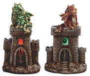 View LED Dragon Red/Green on Castle Set