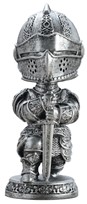 View Silver Knight Bobble Head