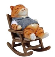 View Orange Cat Relax Chair