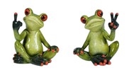 View Frog Naughty Peace Set