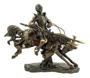 View Bronze Knight Jousting