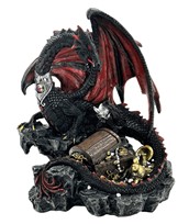 View Dragon Red/Black with Treasure